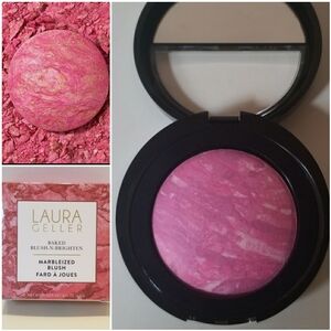 🦋 Laura Geller Baked Blush-N-Brighten Marbleized Blush (In Sunlit Rose)